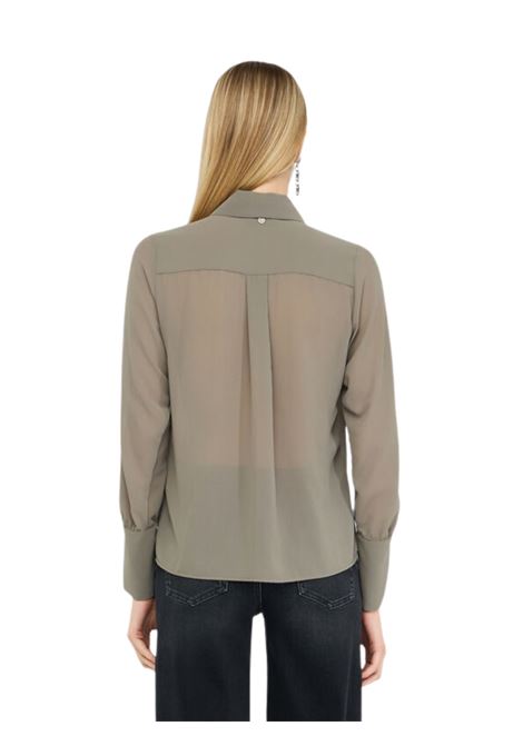 Camicia con perle Liu Jo | CF5302TS869X0707